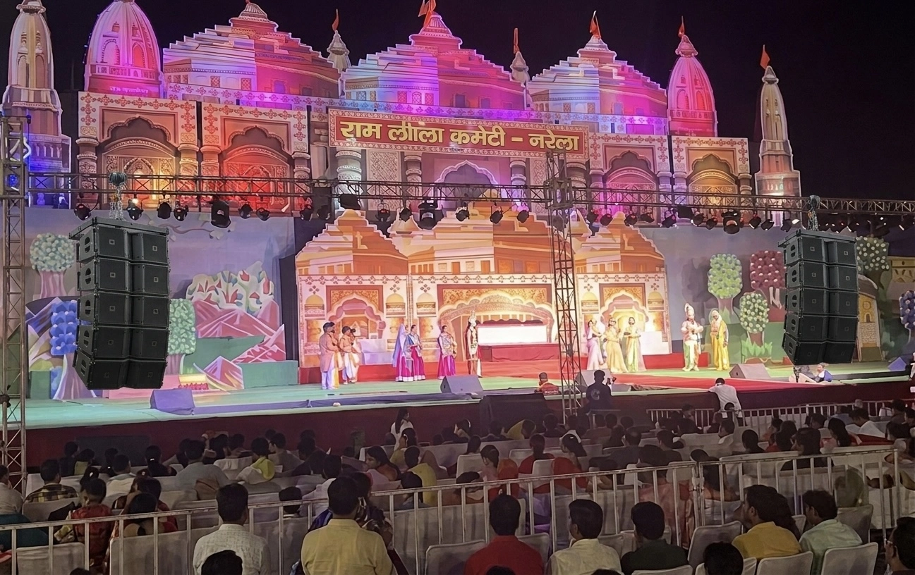 Durga Puja Pandal Audio Reinforcement